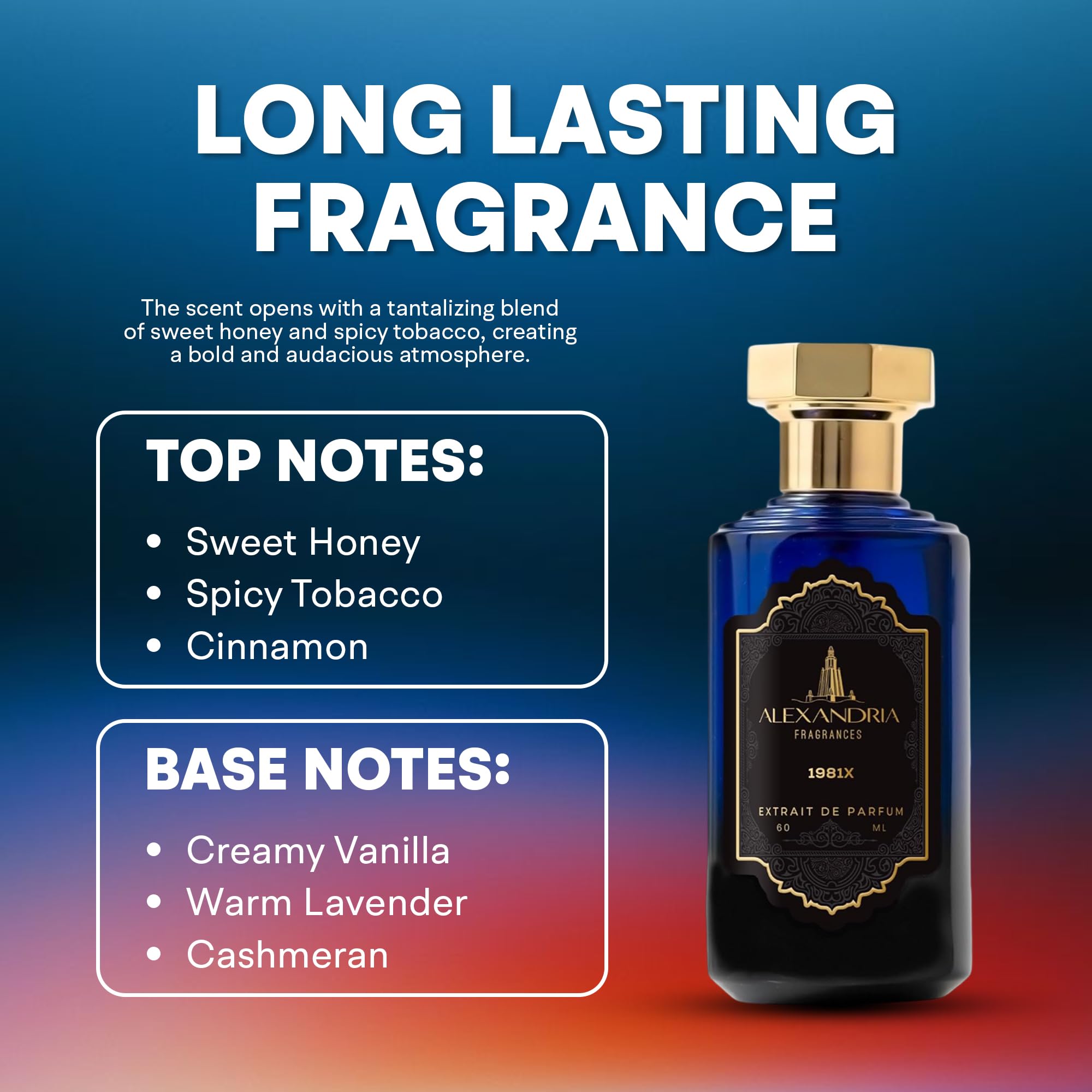 Amazon.com: Alexandria Fragrances 1981X Perfume - Long Lasting Eau